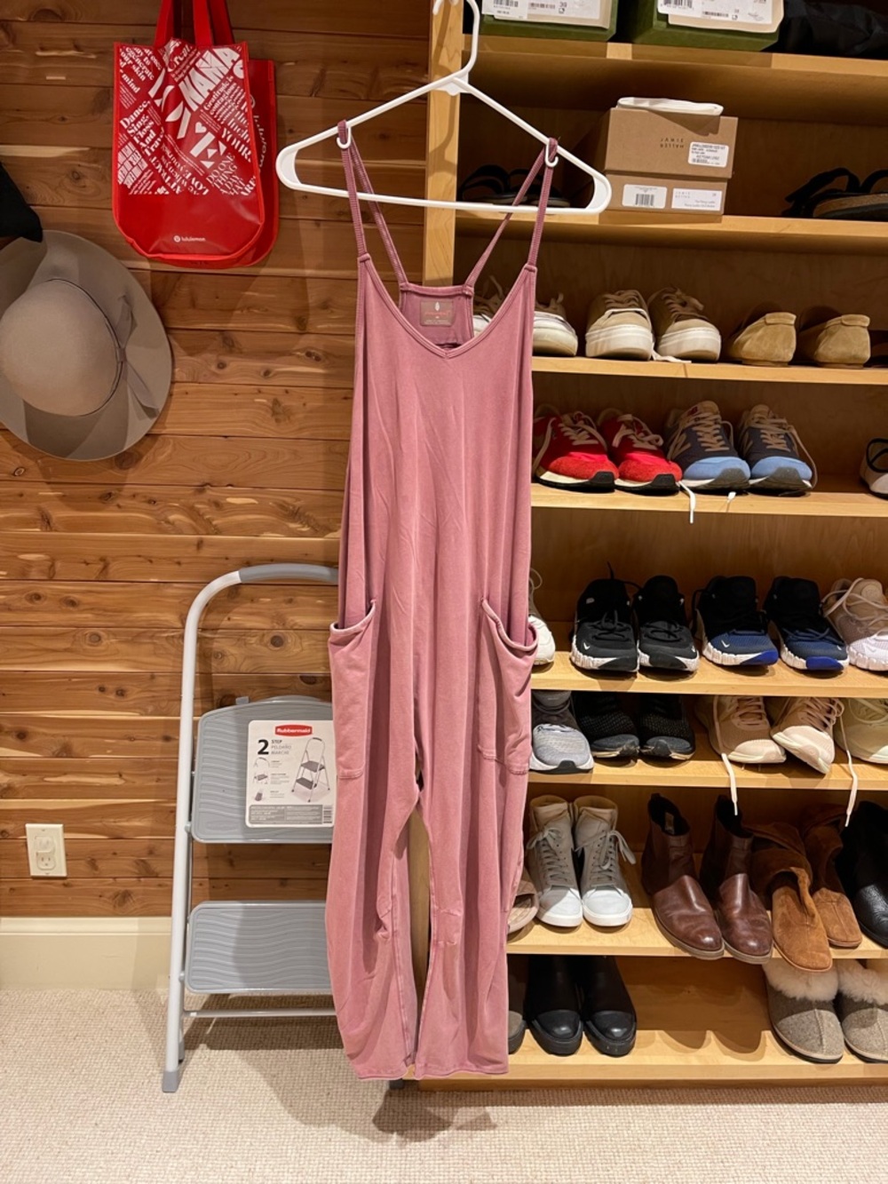 FP Movement by Free People Dusty Rose Hot Shot Onesie